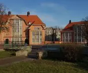 One of the German schools built in the first decades of the 20th century (Prądzyńskiego Street)  
