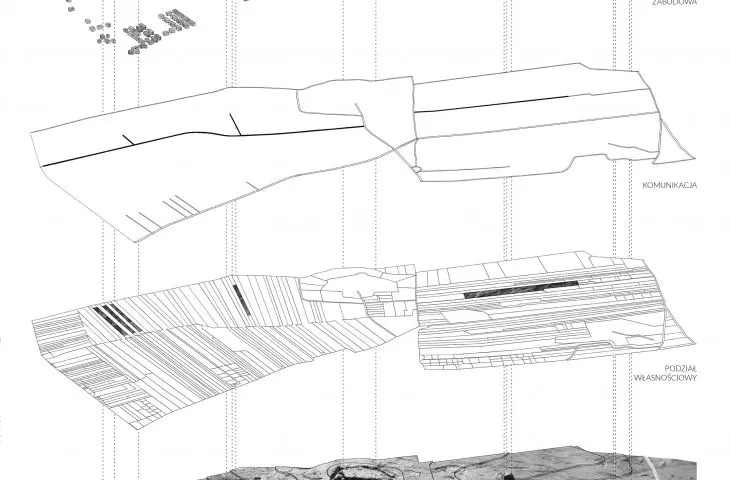 Project of the Agricultural Science Research Center in Zielonki, axonometry
