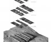 Axonometry of the Research Center