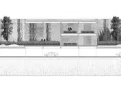 Cross-section of BB Research Center