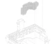 axonometry of the installation on the torpedo plant