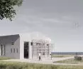 wizualizacja adaptowanej hali