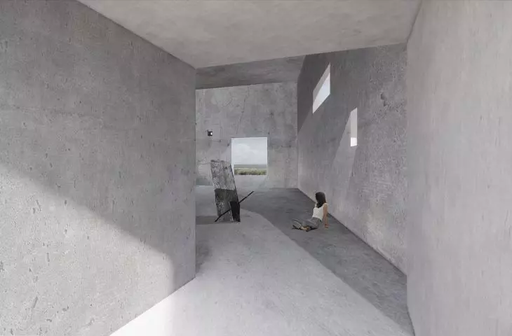 visualization of the interior of the pavilion