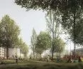 Osiedle na Służewcu - park