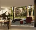 House in Column, dining room