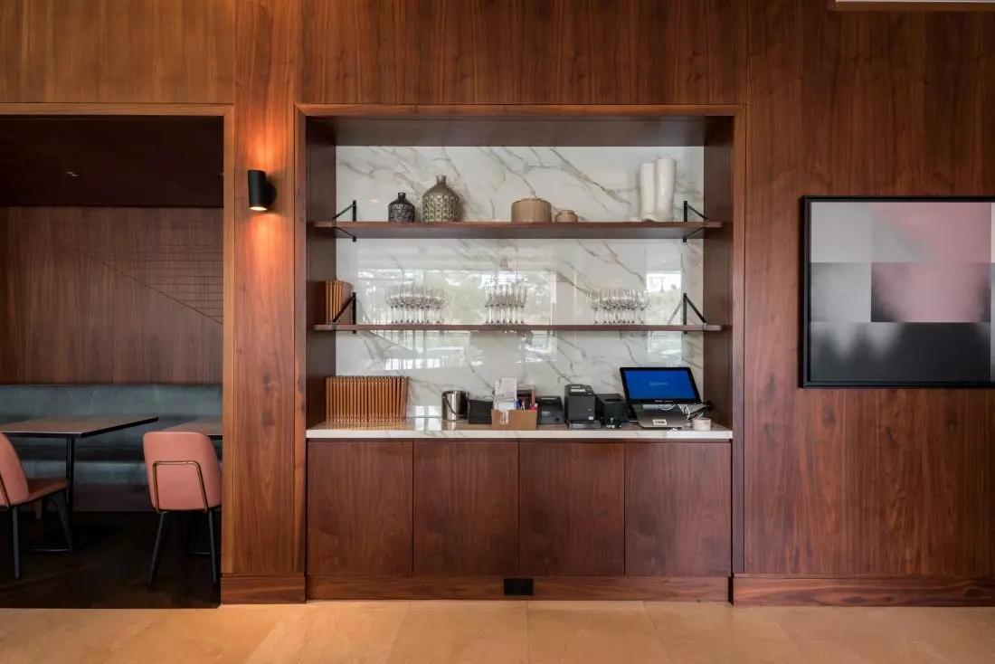 ala Poranna hotelu
Marriott w Budapeszcie wykończona stylowym, świeżym i promiennym modelem Neolith® Calacatta Polished 