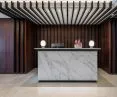 Tworzywo Neolith® wytwarzane w warunkach „carbon neutral” zostało wybrane do realizacji okładzin hotelu Marriott