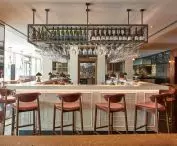 Tabletop made of one of the most interesting Neolith® surfaces, the Iron Frost model