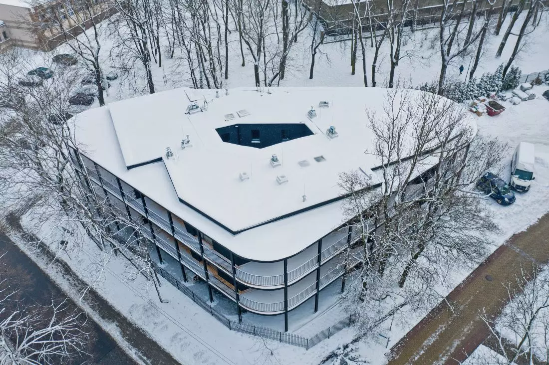 Villa Reden widok
z góry