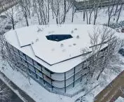 Villa Reden w Chorzowie, widok z góry