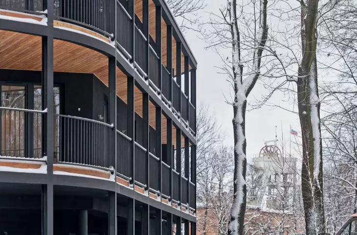 Villa Reden w Chorzowie, rytm elewacji