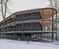 Villa Reden ma ciemną elewację