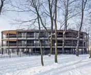 Villa Reden w zimowym słońcu