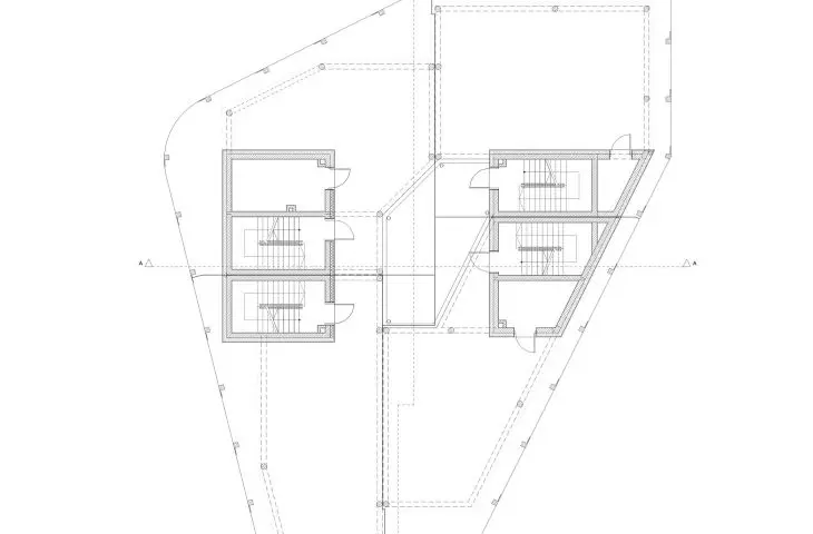 Villa Reden w Chorzowie, rzut parteru