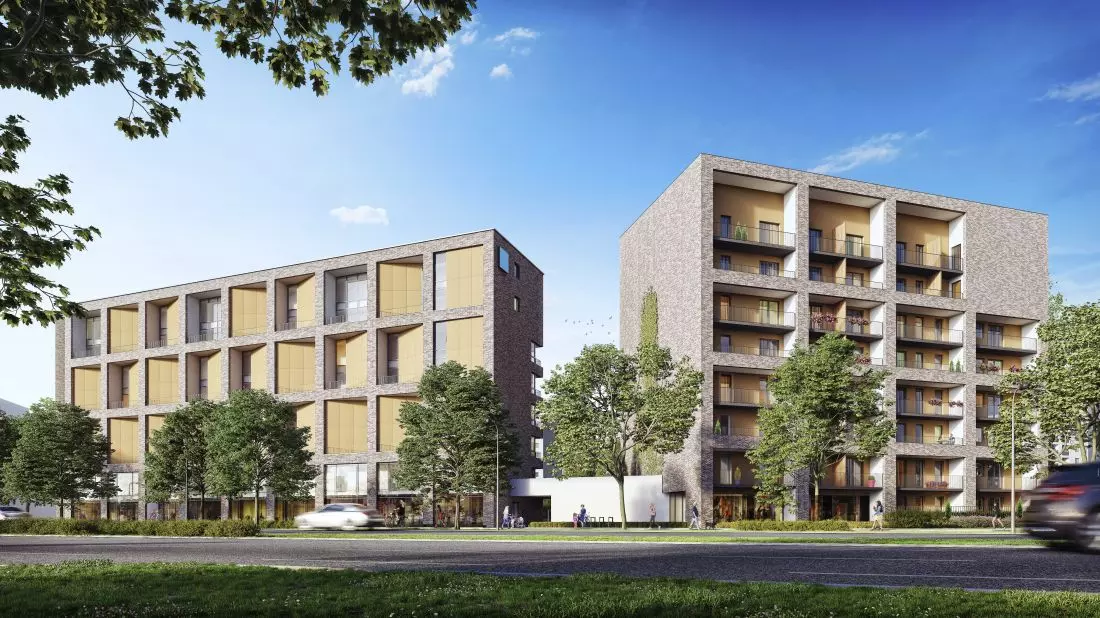 Osiedle Nowa Mangalia,
wygląda jak dwa odrębne budynki