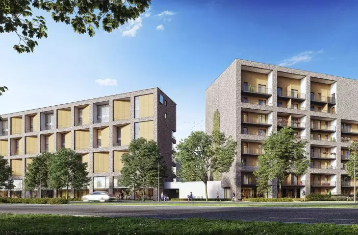 New Mangalia estate, looks like two separate buildings