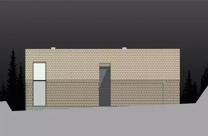 Elevations of the designed house