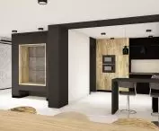 Kitchen and lobby