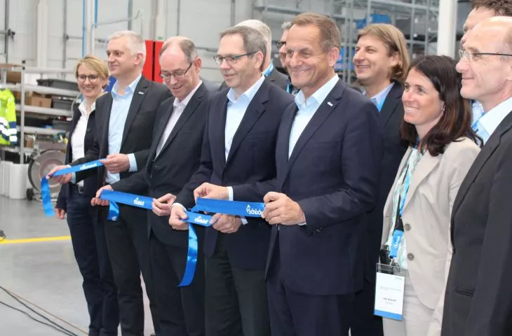 Uroczyste otwarcie zakładu produkcyjnego Schöck w Tychach