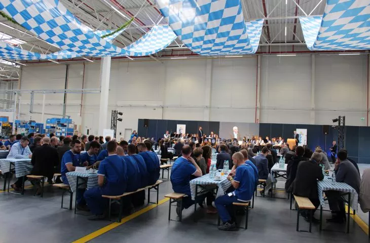 Uroczyste otwarcie zakładu produkcyjnego Schöck w Tychach