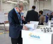 Uroczyste otwarcie zakładu produkcyjnego Schöck w Tychach