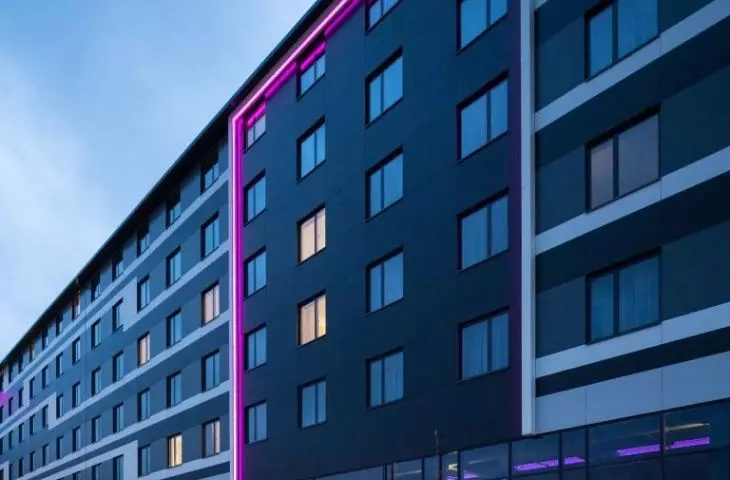MOXY Hotel in Aluprof systems, United Kingdom, Dyce