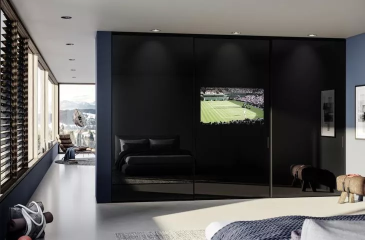 Sliding TV Door
