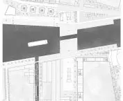detail of the second stop for the barge