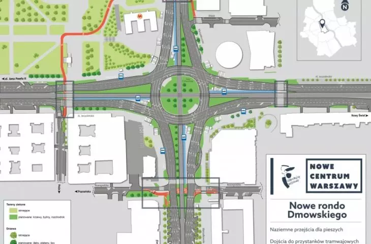 Dmowski traffic circle