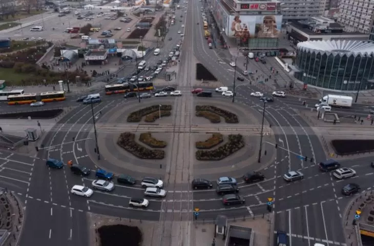 Dmowski traffic circle