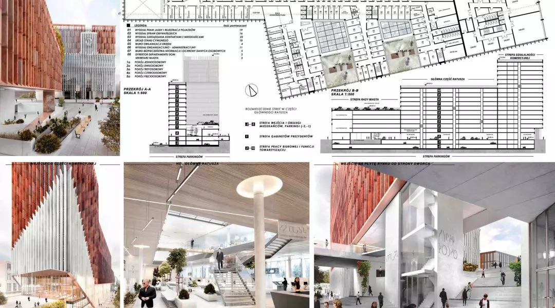 I Nagroda: DRAFT, LUMIOO, PROJEKT OFFICYNA, AMP