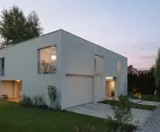 illuminated was the house