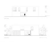 eastern and western elevations