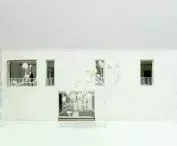 zdjęcie makiety; elewacja zachodnia