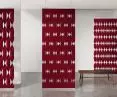 Coterie red panel collection
