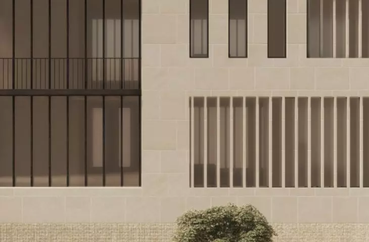 Museum of Experience, facade detail
