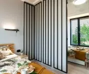 Bedroom interior full of light