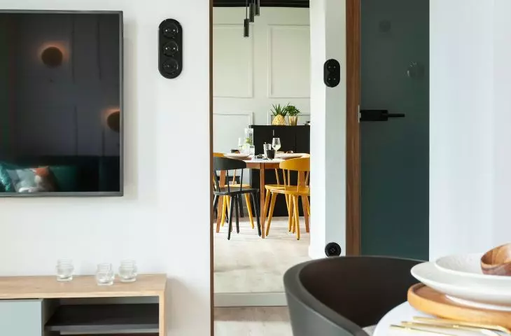 The apartment can be rented for vacations