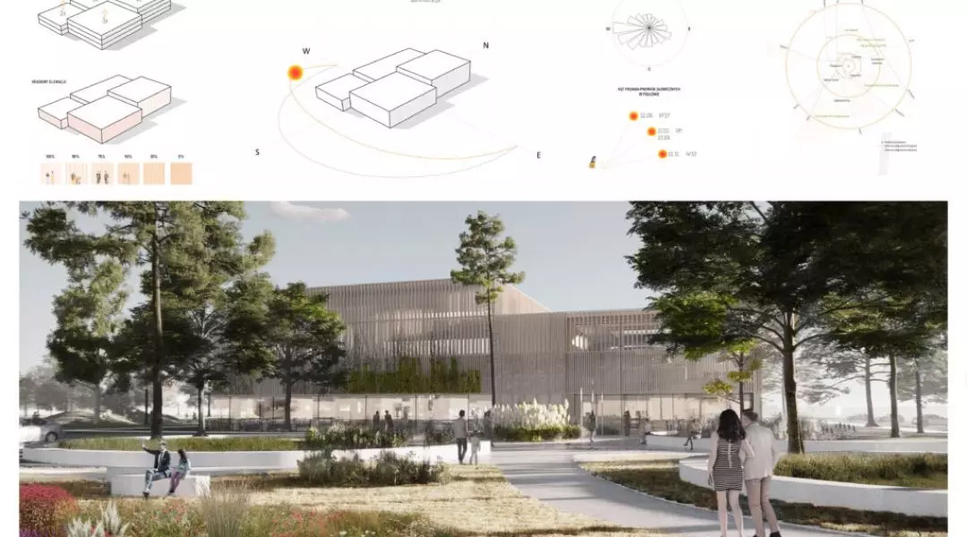 II Nagroda: NM architekci Tomasz Marciniewicz, Zuzanna Szczpocińska, Jerzy Grochulski