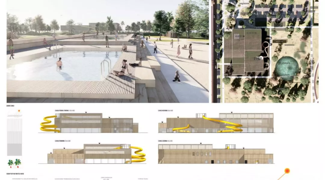 II Nagroda: NM architekci Tomasz Marciniewicz, Zuzanna Szczpocińska, Jerzy Grochulski