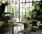 Bright Modeco Plus lamp shades in public spaces