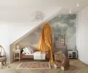 Boho style in the children's room