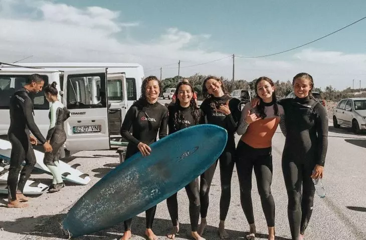 Portugal is, of course, surfing