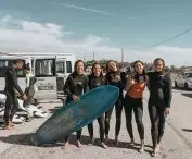 Portugal is, of course, surfing