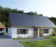 The single-family house has a simple body