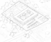Projekt SafeHouse, aksonometria