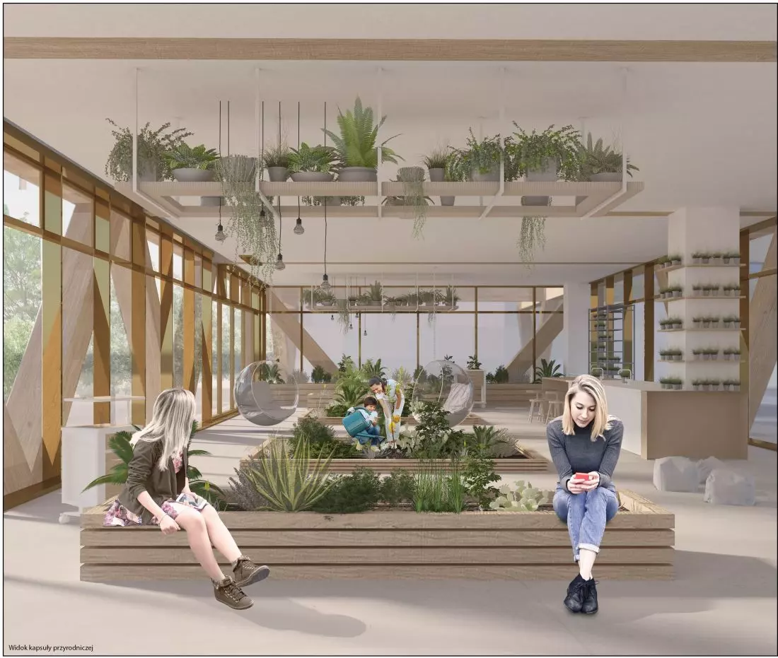 Projekt SafeHouse,
kapsuła przyrodnicza