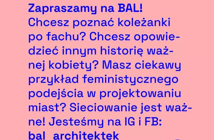 invitation to the BAL