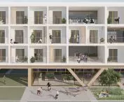 SafeHouse project, garden side building