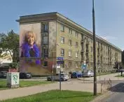 Design of the mural - Krystyna Sienkiewicz